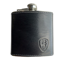 Leather Embossed Hip Flask