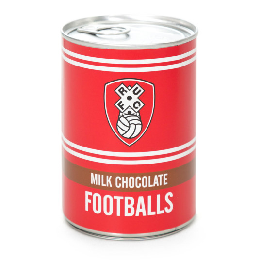 Tin of Chocolate Footballs