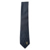 Black Tonal Crests Tie