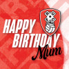 Happy Birthday Mum Crest