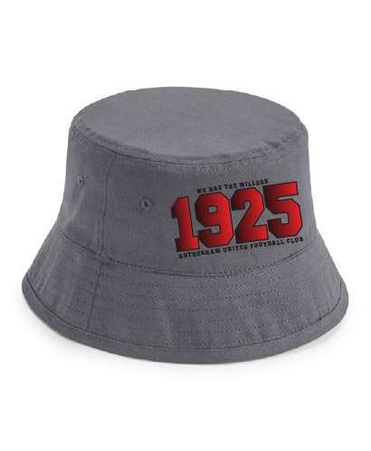 Grey 1925 Bucket Hat