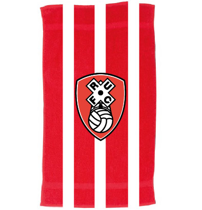 Red Stripe Beach Towel