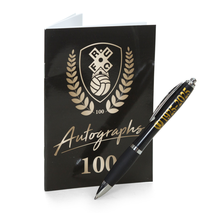 Centenary Autograph Book and Pen