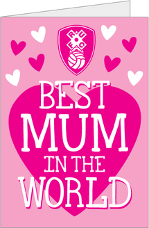 Best Mum In The World Card