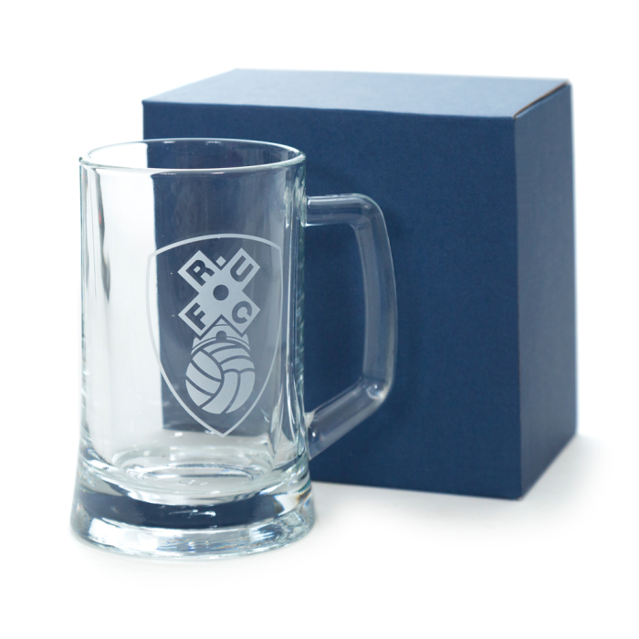 Small Crystal Tankard Glass