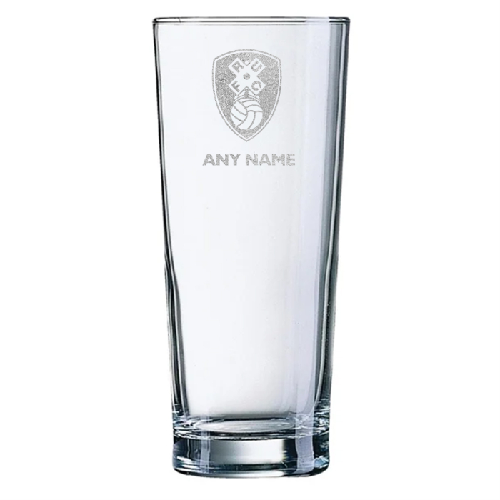 Personalised Engraved Straight Pint Glass