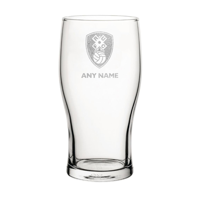 Personalised Engraved Classic Pint  Glass